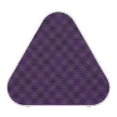 Royally Purple in Plaid Bluetooth Speaker (Front)