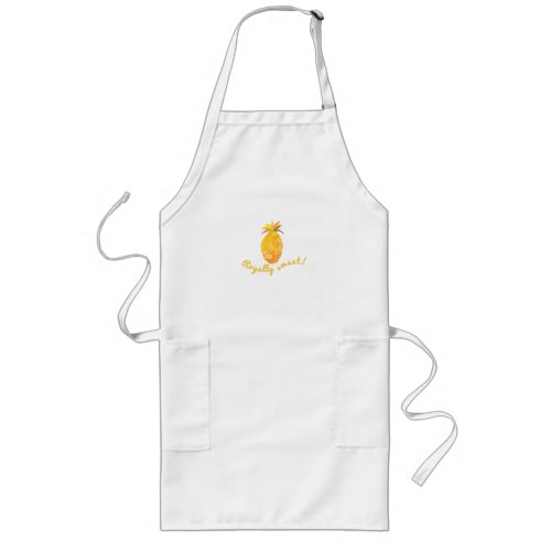 Royally Sweet Colorful Summer Fruit Long Apron