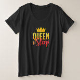Royal Sleep Design for Sleep Lovers Plus Size T-Shirt