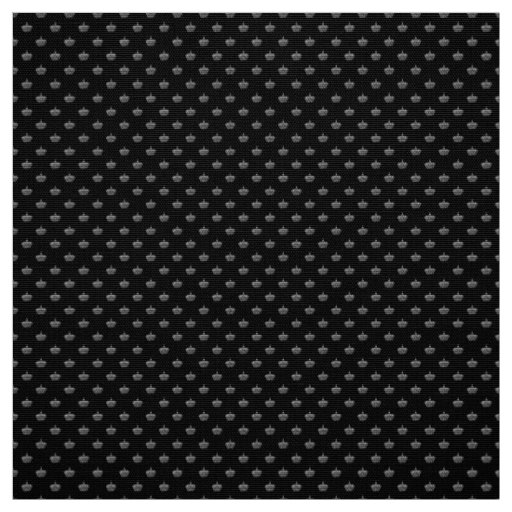 Royalty crown graphic motif pattern fabric