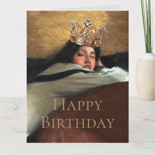 Royalty is So Posh Happy Birthday Card