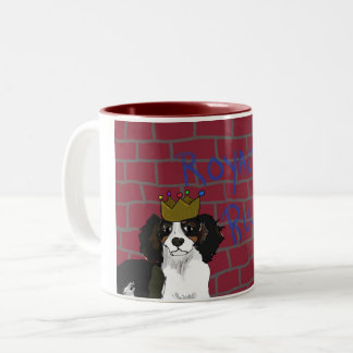 Royalty Rules King Cavalier 11 oz Two-Tone Mug