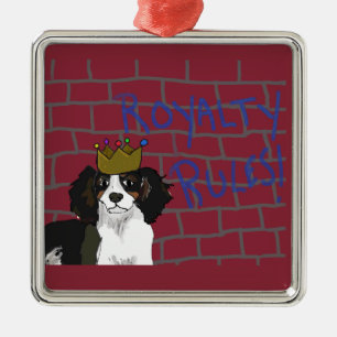 Royalty Rules - King Cavalier Square Ornament
