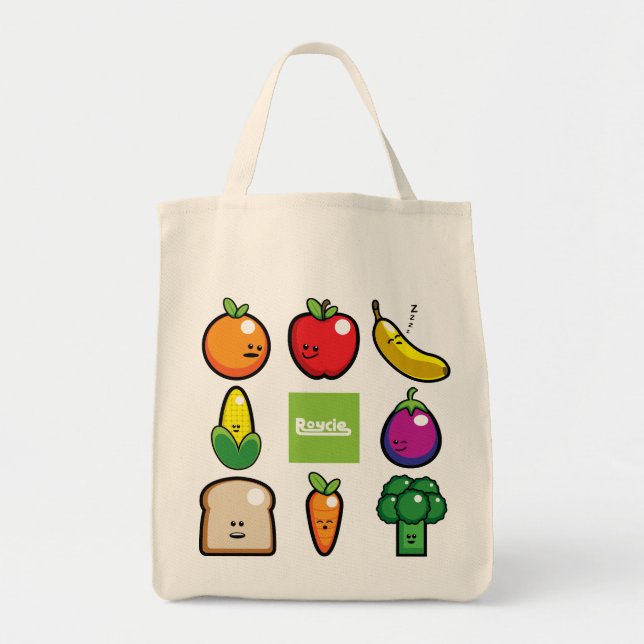 Roycie Grocery Bag (Front)