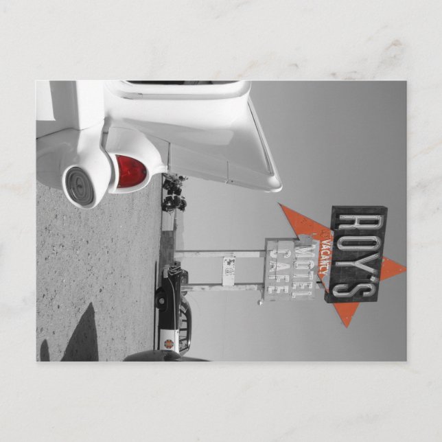 Roy's Cafe Postcard (Front)