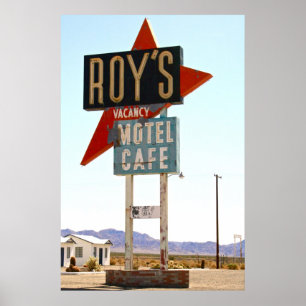 Roy's Motel Cafe Poster