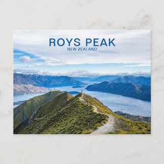 Roys Peak Wanaka New Zealand Travel Postcard