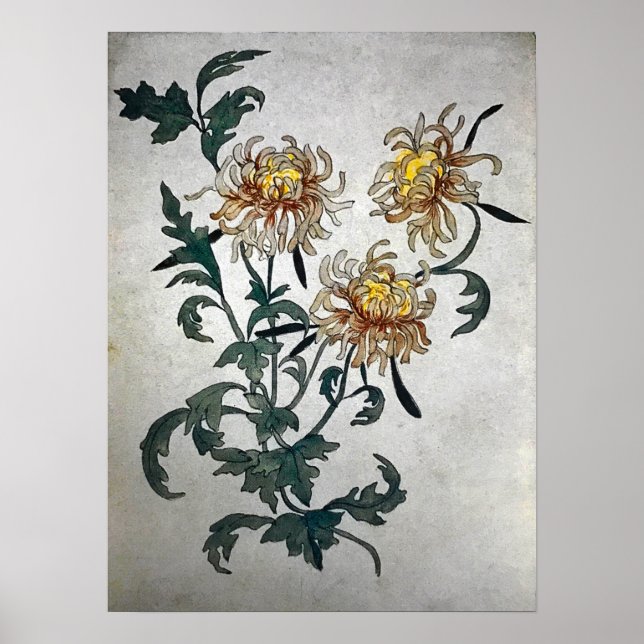 Rozanova - Flowers 1900 Poster (Front)