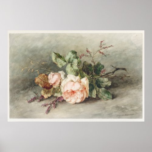 Rozen by Margaretha Roosenboom Poster