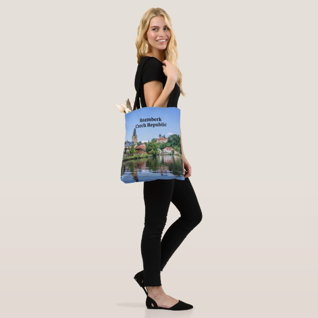 Rozmberk, Czech Republic, Tote Bag (On Model)