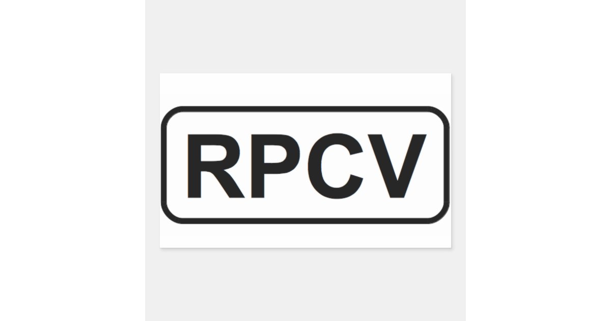 RPCV Sticker | Zazzle