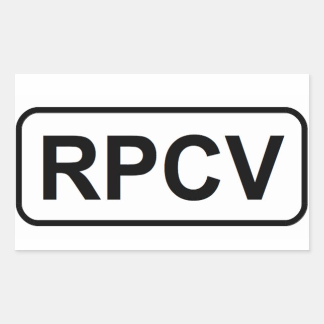 RPCV Sticker (Front)