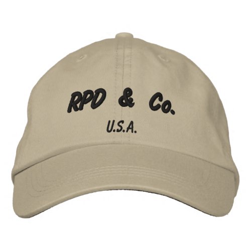 RPD  Co Embroidered Baseball Hat