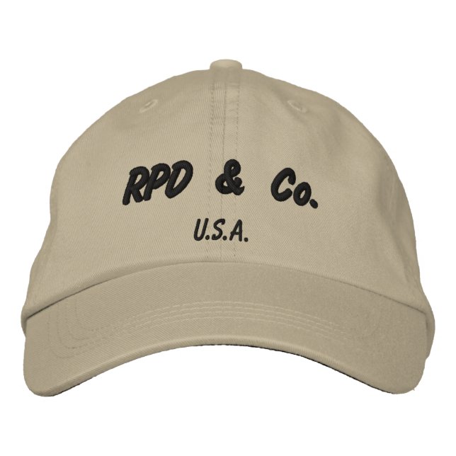 RPD & Co Embroidered Baseball Hat (Front)