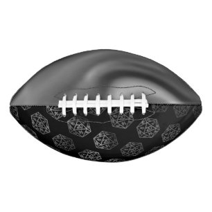 RPG Dice Fantasy Old School Tabletop Retro Gamer Football