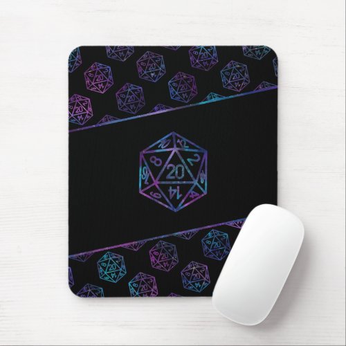 RPG Dice  Galaxy Fantasy PnP Tabletop Roleplayer Mouse Pad