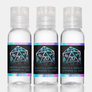 RPG Dice   Holo Fantasy Tabletop PnP Gamer Custom Hand Sanitizer