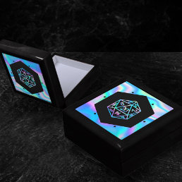 RPG Dice | Holo Retro Fantasy Tabletop PnP Gamer Gift Box