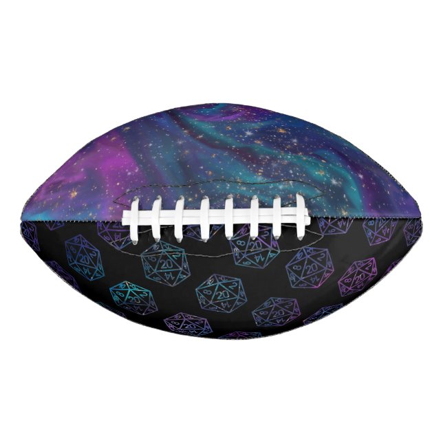 RPG Dice | Nebula Fantasy Retro Tabletop PnP Gamer Football (Front)