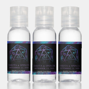 RPG Dice   Nebula Fantasy Tabletop Gamer Custom Hand Sanitizer