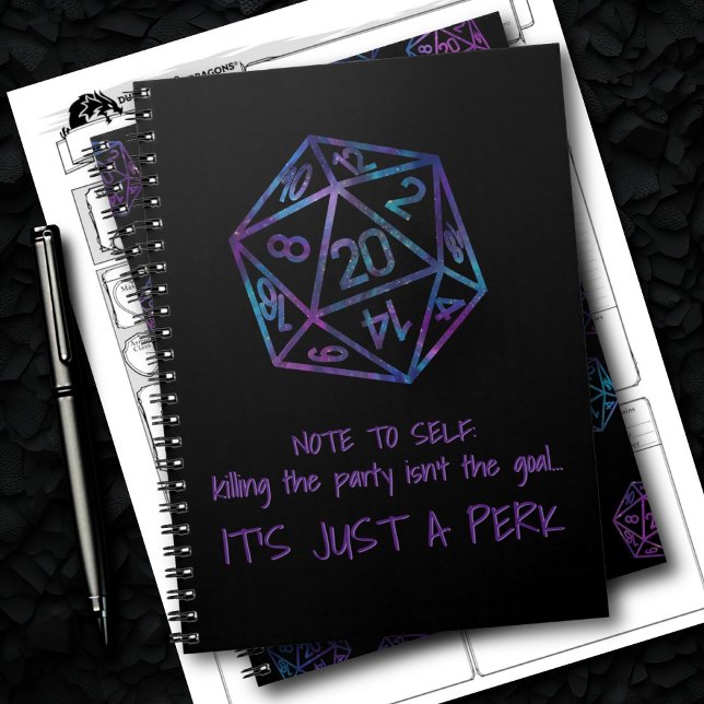 RPG DM Humor | Nebula Killing the Party is a Perk Notebook (Creator Uploaded)