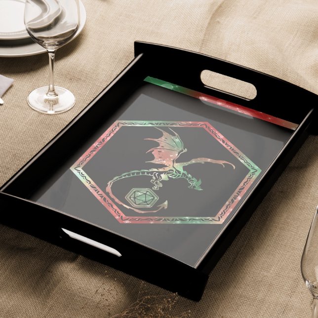 RPG Dragon | XMAS Fantasy Tabletop Gamer Dice Tissue Paper (Creator Uploaded)