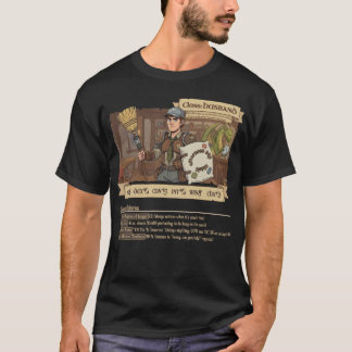 RPG Family - Class Husband E with STATS T-Shirt