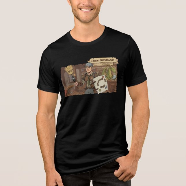 RPG Family - Class Husband NE Tri-Blend Shirt (Front)