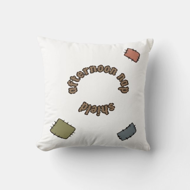 RPG Family - Epic Item - Shield Throw Pillow (Front)