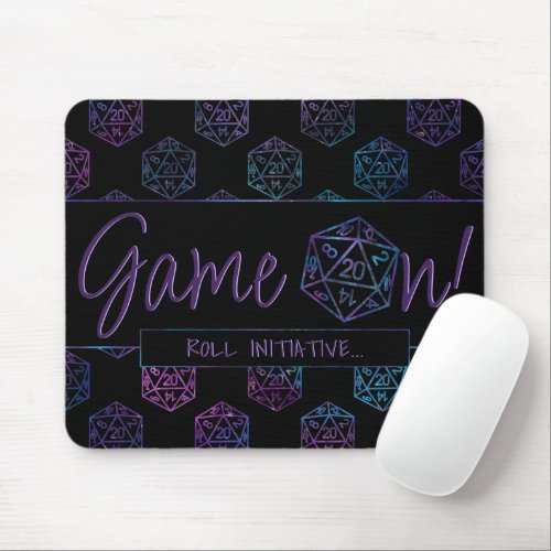 RPG Game On  Galaxy Fantasy PnP Tabletop Dice Mouse Pad