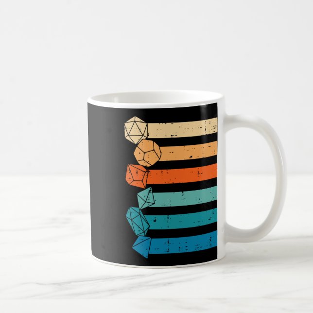 Rpg Gamer Retro Role Playing Game Men Boys  Coffee Mug (Right)