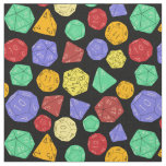 RPG Gaming Dice, Board, Fantasy Games Patterned Fabric