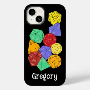 RPG Gaming Dice, Board, Fantasy Games Personalized Case-Mate iPhone 14 Case
