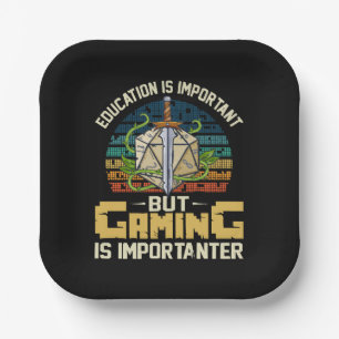 rpg gaming is importanter paper plates