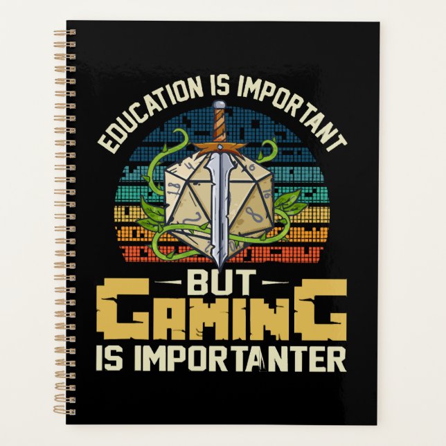 rpg gaming is importanter planner (Front)