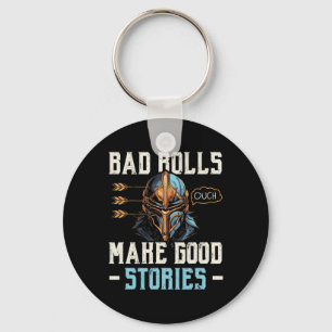 Rpg Gaming Role Playing D20 Tabletop Games Funny R Keychain