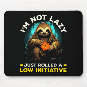 Rpg Gaming Role Playing D20 Tabletop Games Funny R Mouse Pad