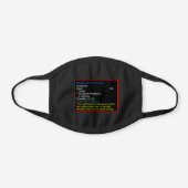 RPG-style Video Game Face Mask (Front)