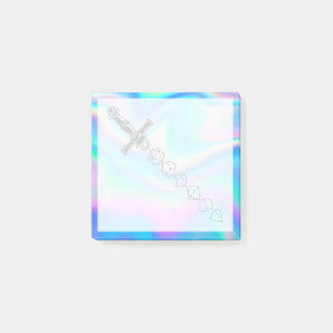 RPG Sword Holo Fantasy Tabletop PnP Gamer Dice Post-it Notes