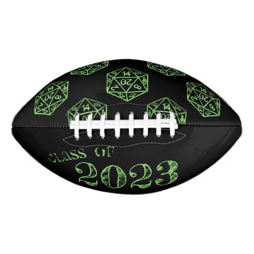 RPG Year  Lime PnP Role Player Dice Graduation Football