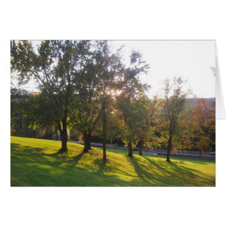 RPI hill in the afternoon light Cards