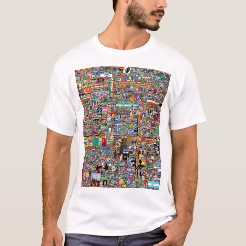 rplace 2022 Ultra HD Reddit Place Official Final C T_Shirt
