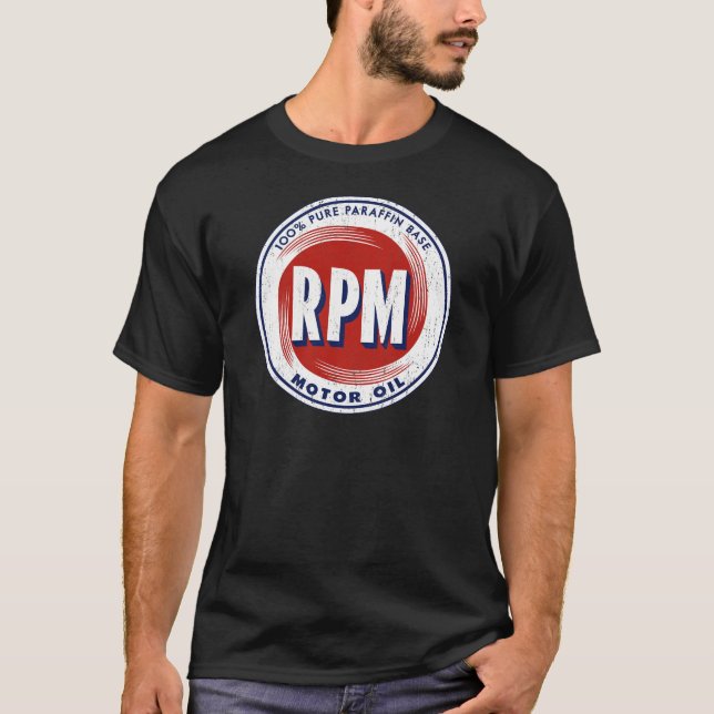 RPM Motor Oil T-Shirt (Front)