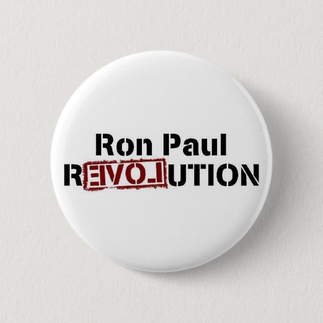 rprevolution pinback button (Front)
