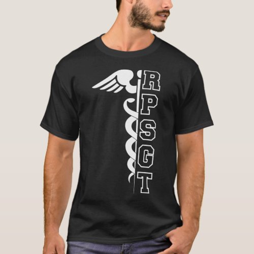 Rpsgt Respiratory Therapist Sleep Technologist Cad T_Shirt