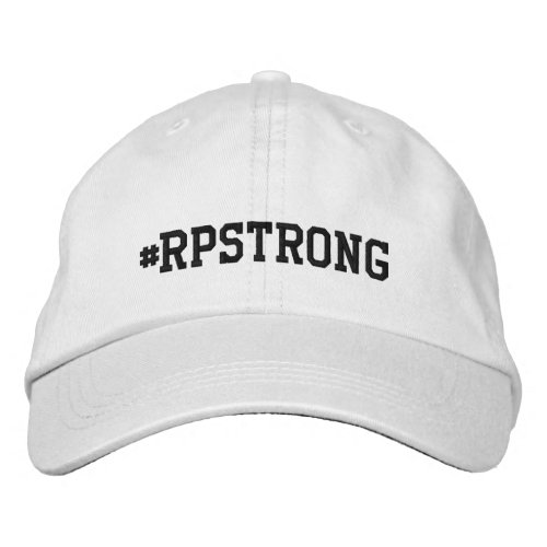 RPSTRONG EMBROIDERED BASEBALL CAP
