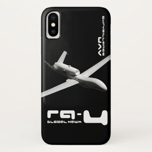 RQ_4 Global Hawk iPhone X Case