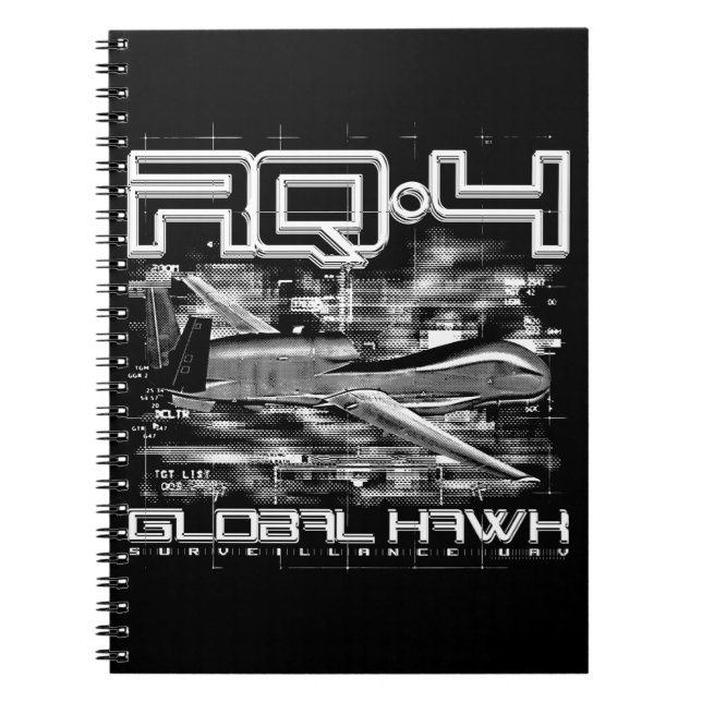 RQ-4 Global Hawk Notebook (Front)