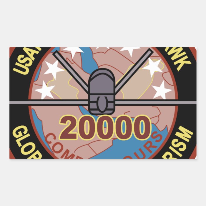 RQ 4 Global Hawk Patch Sticker