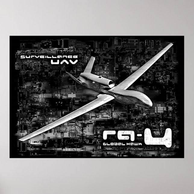 RQ-4 Global Hawk Poster (Front)